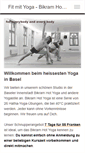 Mobile Screenshot of bikramyogabasel.ch